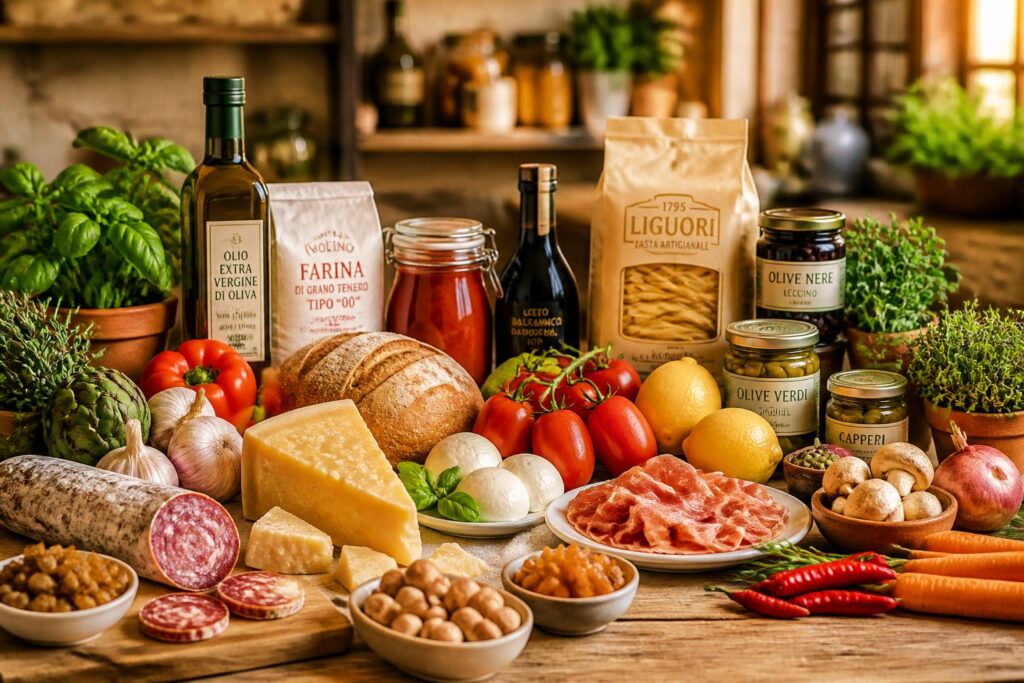 Le garde-manger italien : 30 produits essentiels (huile, parmesan, tomates San Marzano…)