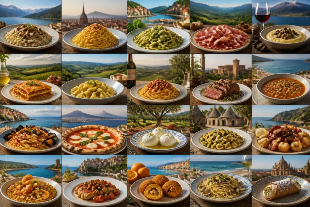 Le tour gastronomique de l&rsquo;Italie : 20 régions, 20 spécialités à connaître