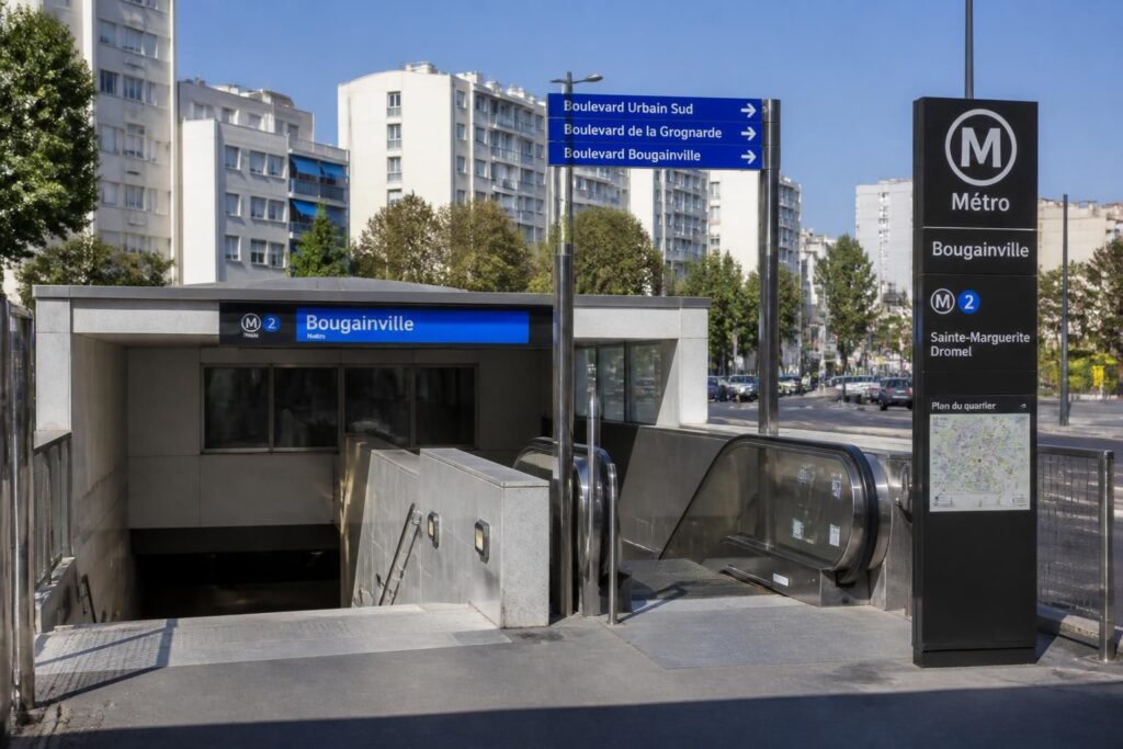 découvrez les lieux incontournables autour de la station bougainville à marseille et bénéficiez d'informations pratiques pour un accès facile en métro.