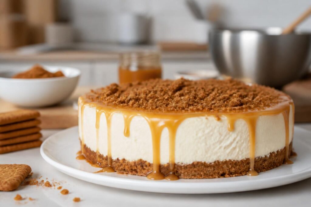 Recette cheesecake Philadelphia spéculoos : dessert facile et savoureux