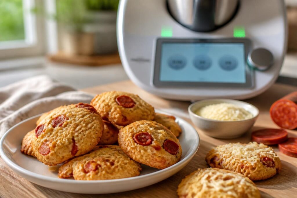 découvrez nos recettes gourmandes de cookies salés au chorizo, faciles à réaliser avec le thermomix, et explorez des variantes savoureuses au parmesan pour un apéritif réussi.