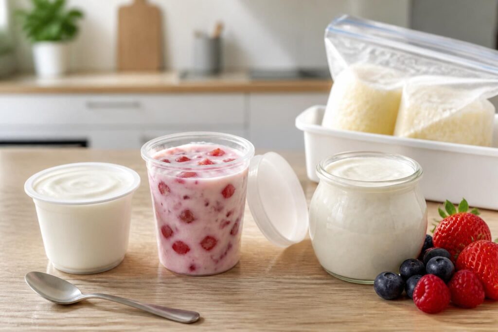 découvrez si vous pouvez congeler des yaourts nature, aux fruits ou faits maison, et comment préserver leur texture et leur saveur après congélation.