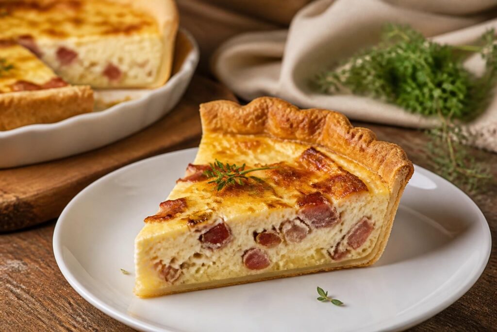 découvrez notre recette facile de quiche aux lardons, parfaite pour satisfaire toutes vos envies gourmandes en toute simplicité.