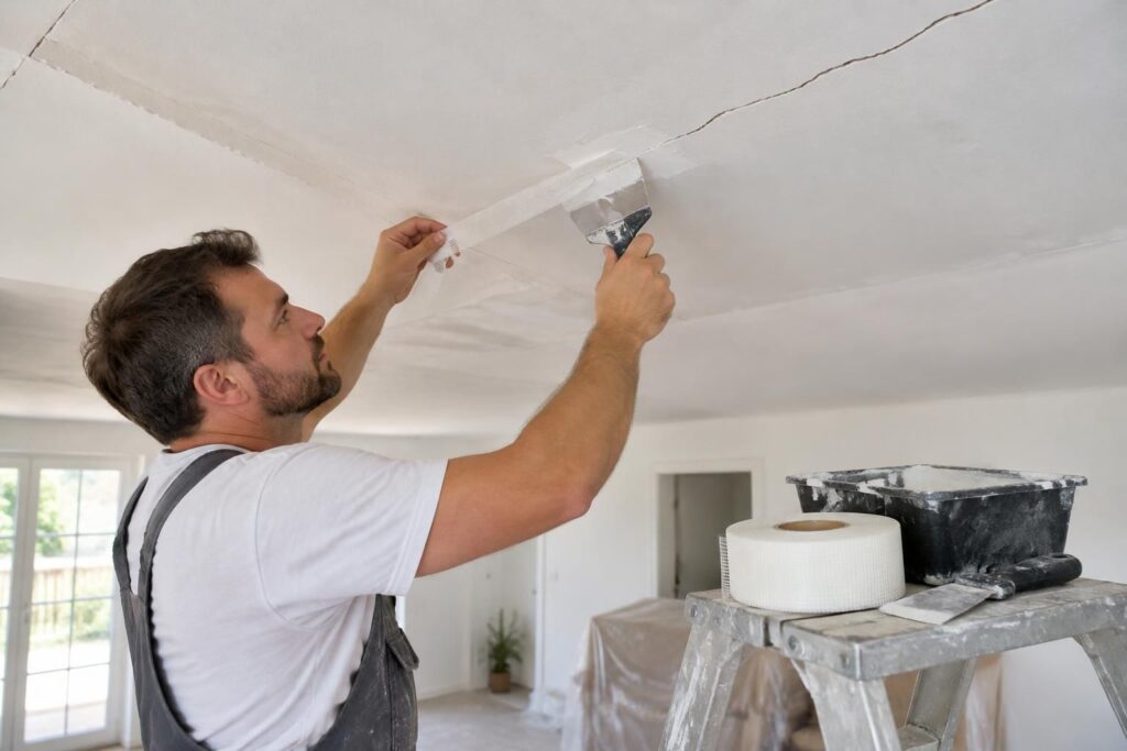 Bande calicot pour fissures et plafonds : utilisation et conseils