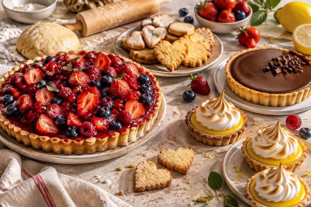 Que faire avec pâte sablée : idées recettes sucrées et gourmandes